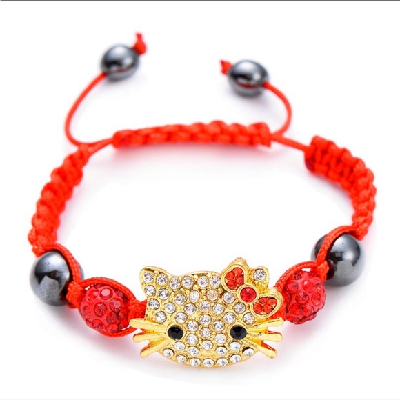 NEW Hello Kitty Crystal Bead Bracelets - Picture 4 of 5